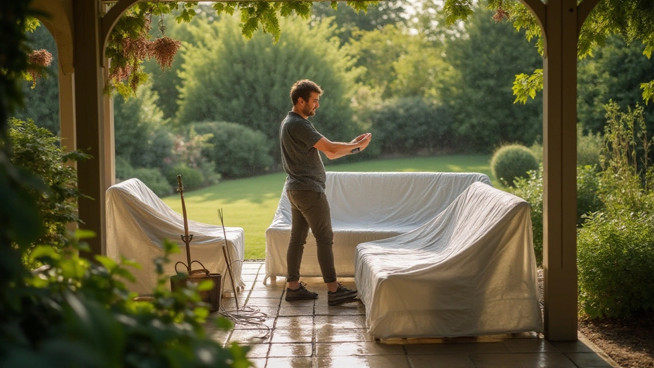 Smart Solutions for Protecting Patio Furniture from Rain