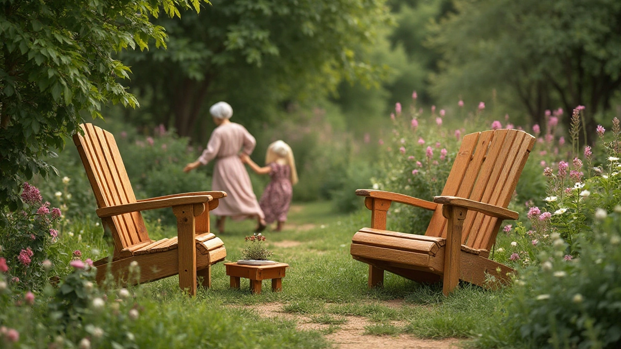 Do Amish Village Traditions Embrace POLYWOOD Garden Furniture?