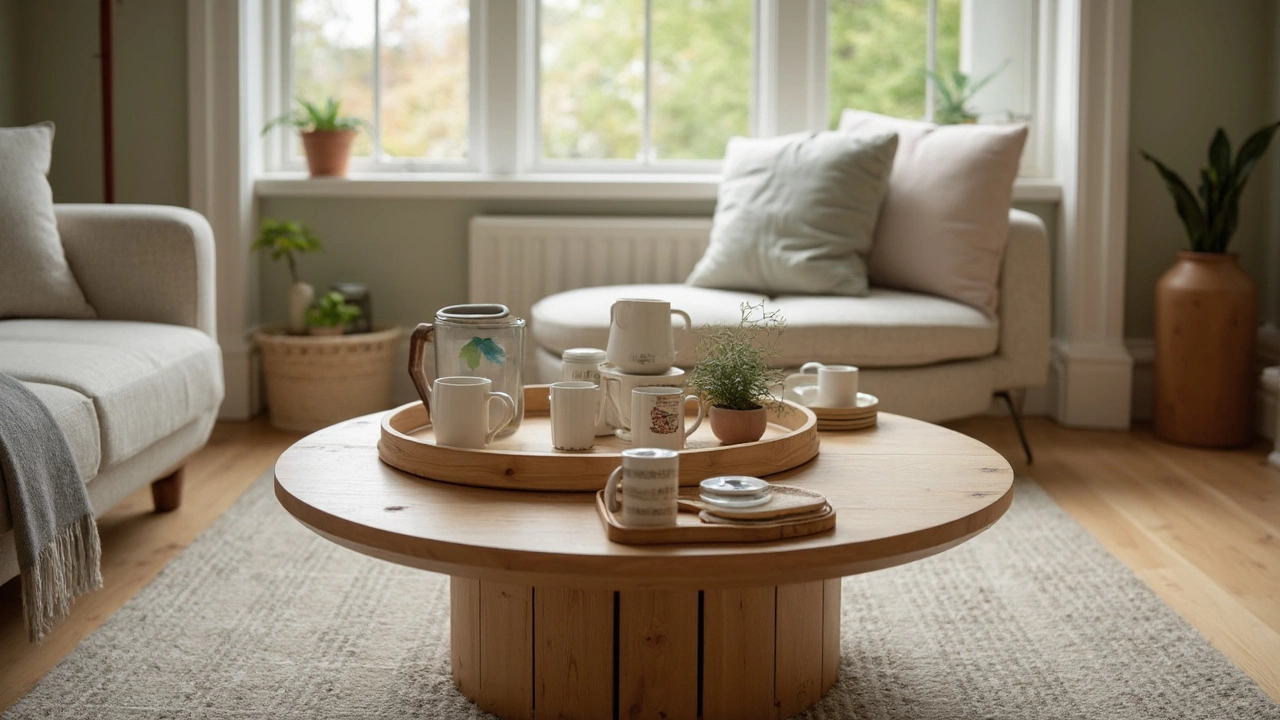 Best Tray Shape for a Round Coffee Table: Simple Answer and Easy Tips