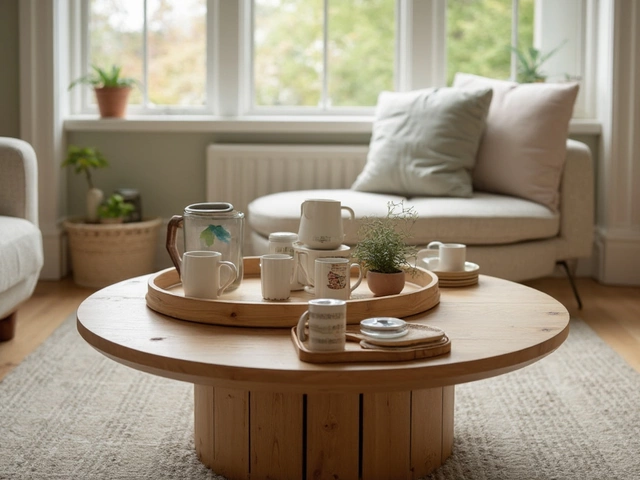 Best Tray Shape for a Round Coffee Table: Simple Answer and Easy Tips