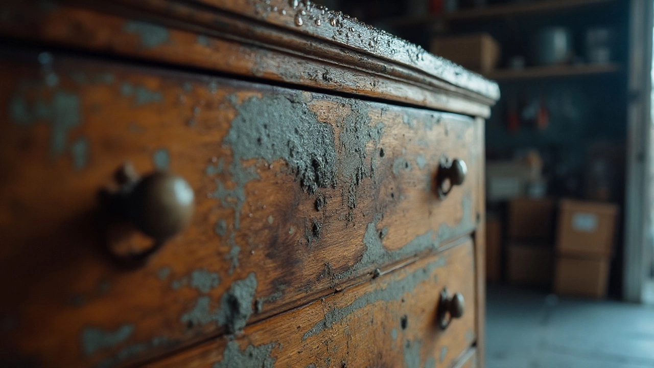 How to Minimize Damage When Storing Wood Furniture