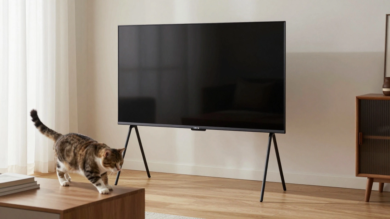 Can I Put a 65-Inch TV on a 55-Inch Stand? Here’s What Actually Matters