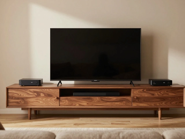 How Long Should a TV Stand Be for a 65-Inch TV?