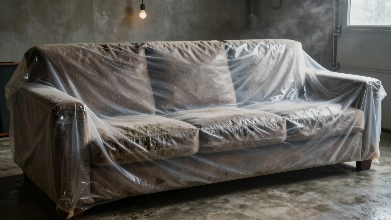 Should I Wrap My Couch in Plastic for Storage? Here's What Actually Works