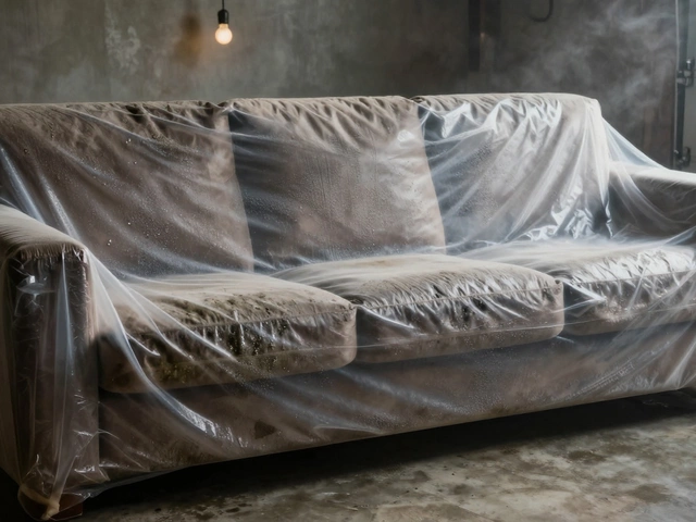 Should I Wrap My Couch in Plastic for Storage? Here's What Actually Works