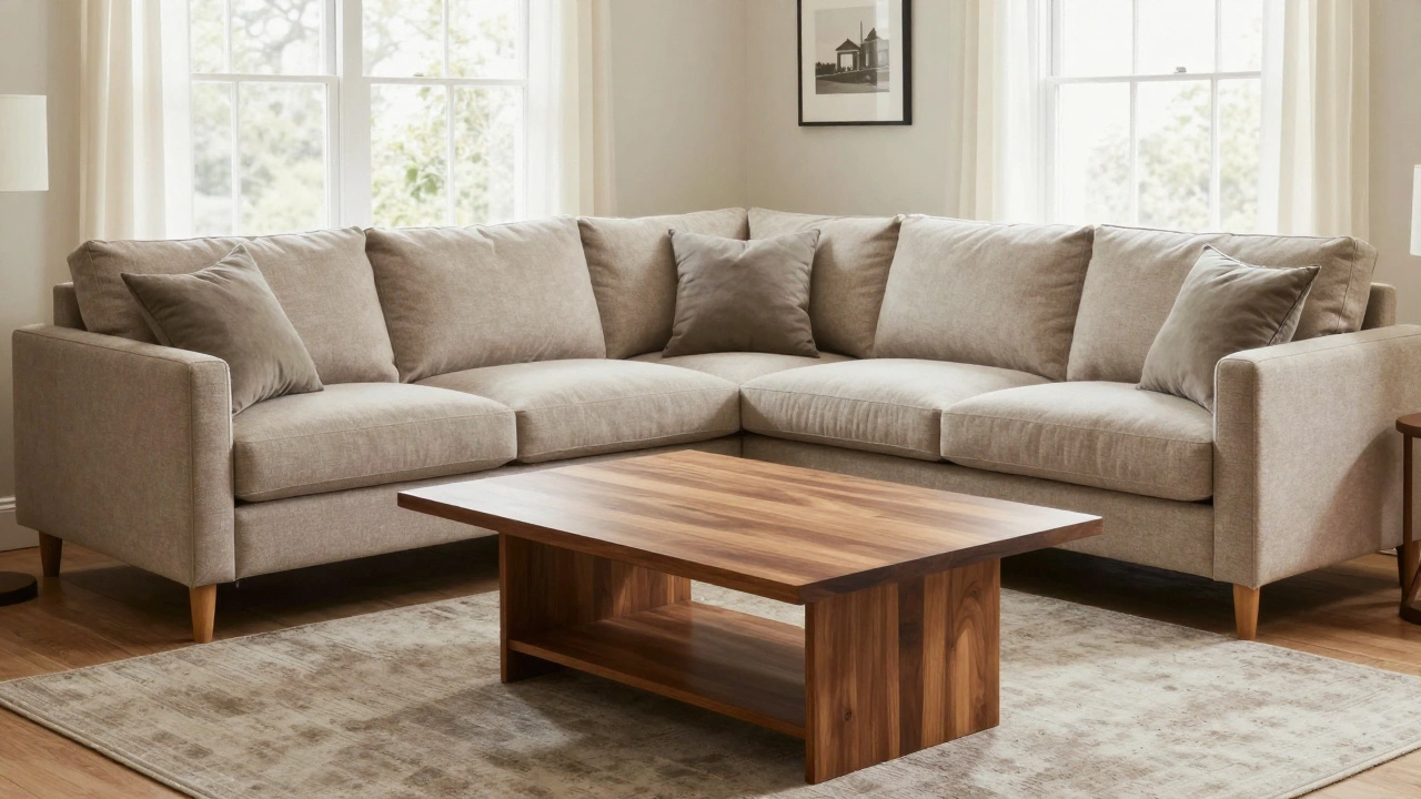 How Big Should Your Coffee Table Be Compared to Your Couch?