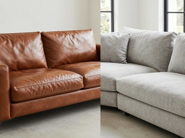 Leather vs Fabric Sofas: Which One Should You Actually Buy?