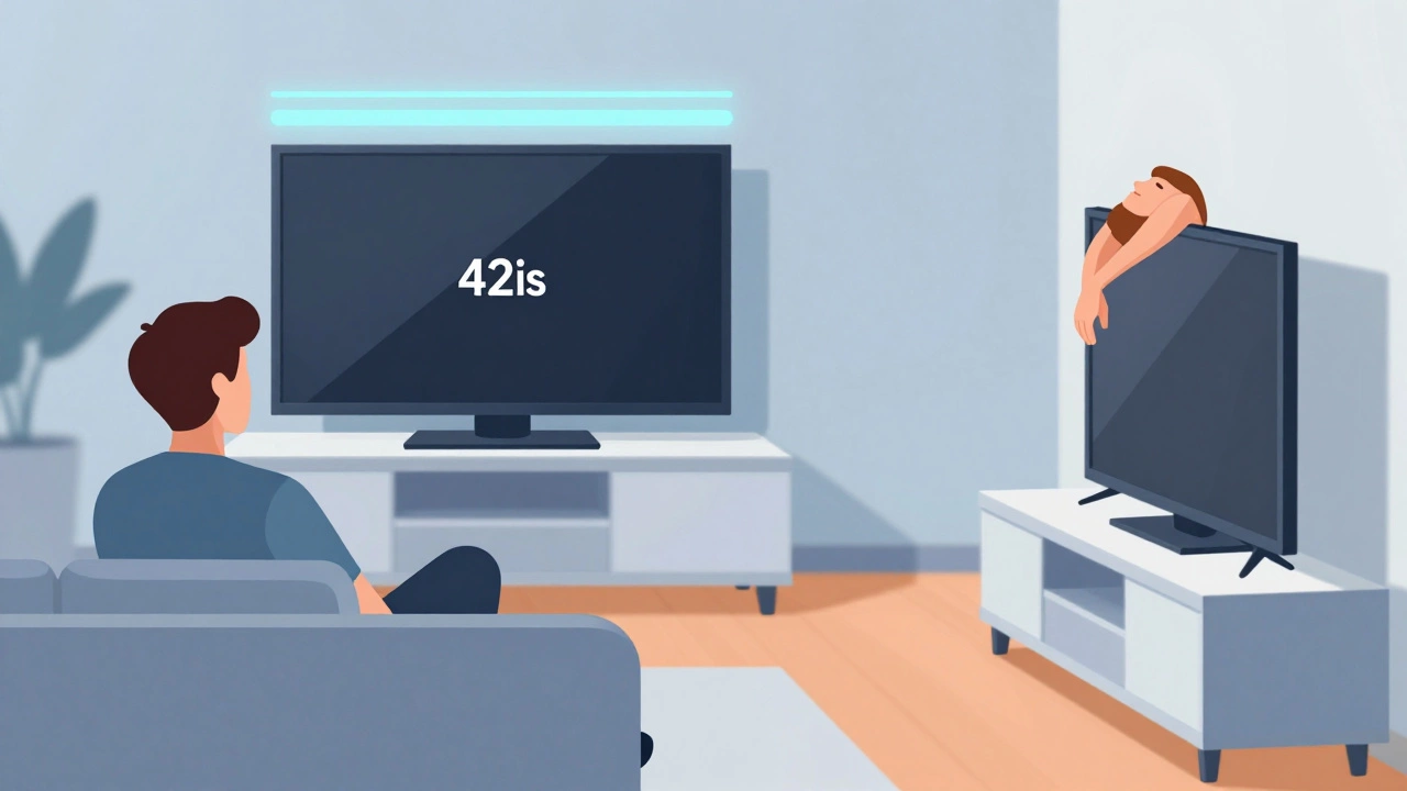 Ergonomic comparison of eye-level wall mount vs low TV stand