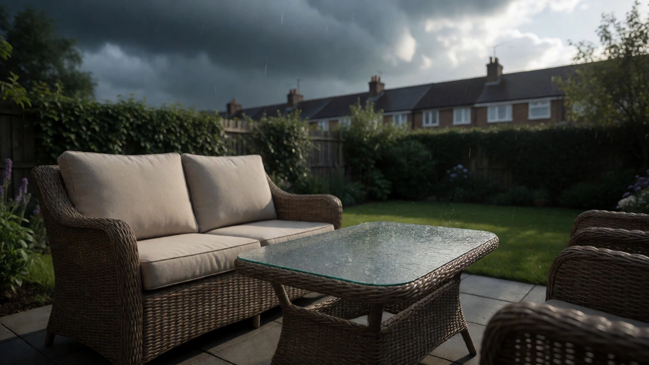 Can I Leave Outdoor Furniture Outside in the Rain? A UK Guide
