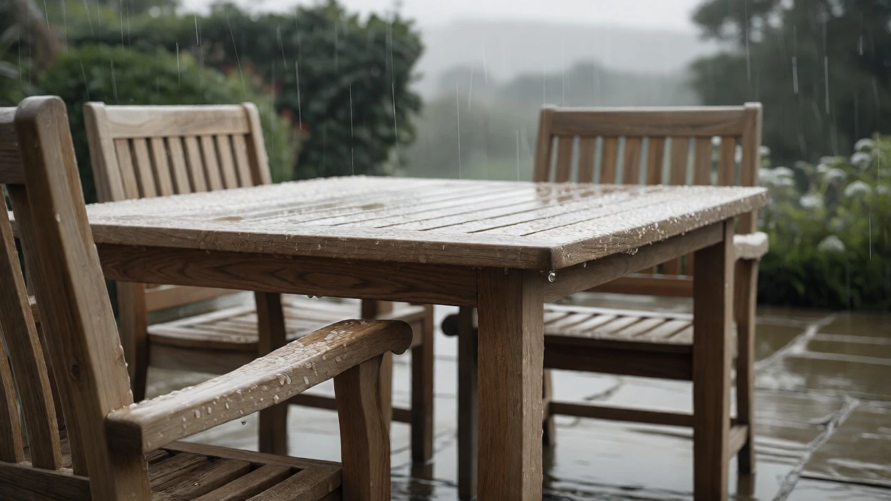 Best Outdoor Furniture Materials for Rainy Climates