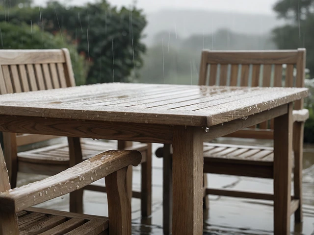 Best Outdoor Furniture Materials for Rainy Climates